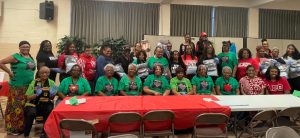 Delta Sigma Theta Sorority, Inc., joined PASHI to make Birthing Kits to be distributed by the Deltas in Liberia